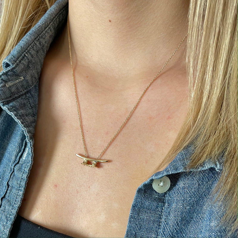 Large Cleat Necklace – The Golden Cleat