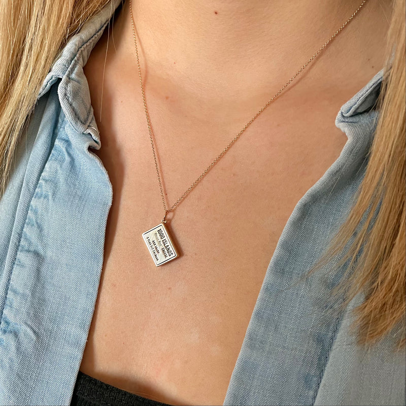 River Rat Cheese Charm