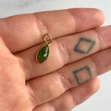 Channel Set Chrome Diopside Pendant