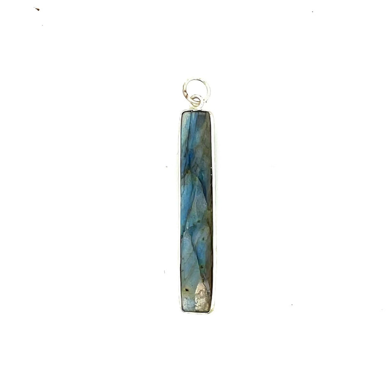 Channel Set Bar Pendant