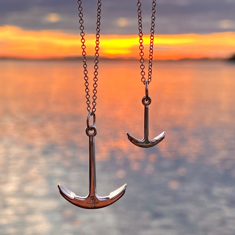 Large Anchor Necklace