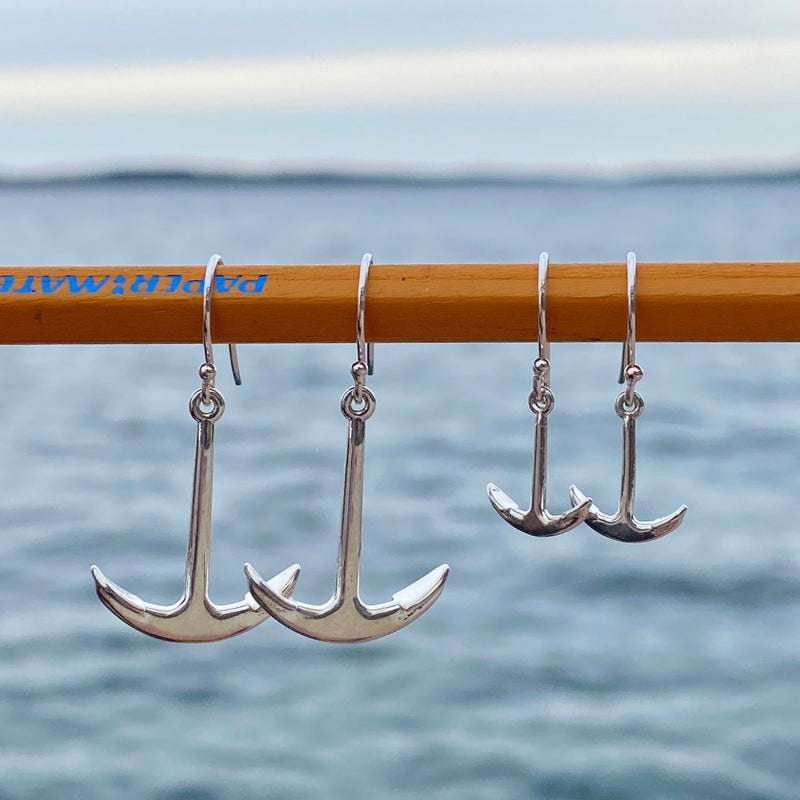 Medium Anchor Earrings