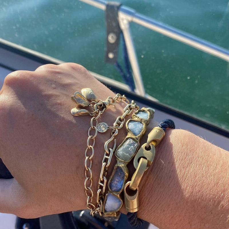 Double Zebra Mussel Charm