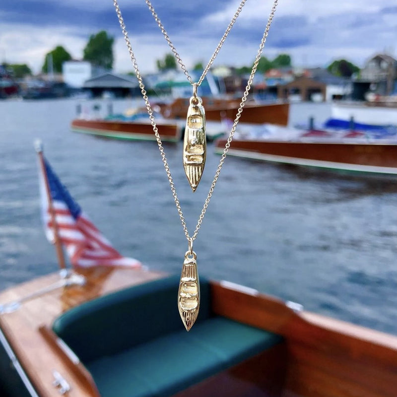 Baby Garwood Boat Necklace