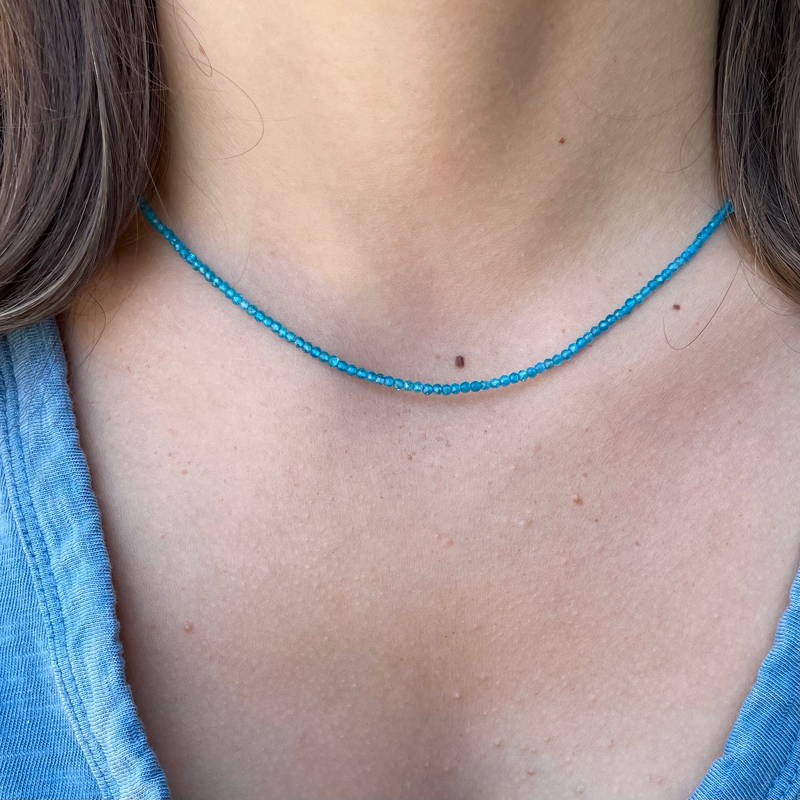Tiny Gemstone Strand (Solid Color)