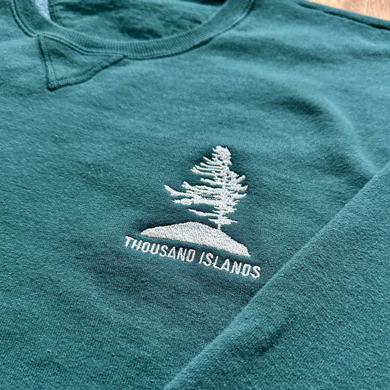 Windswept Pine ComfortWash Crewneck