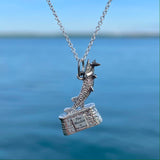 "The Muskie" Statue Necklace
