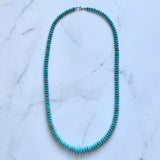 Graduated Heishi Turquoise Necklace