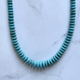 Graduated Heishi Turquoise Necklace