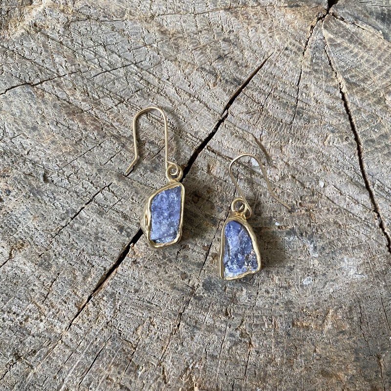 Mini Immersion Earrings (Tanzanite)
