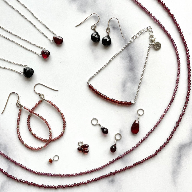 January Birthstone Charms