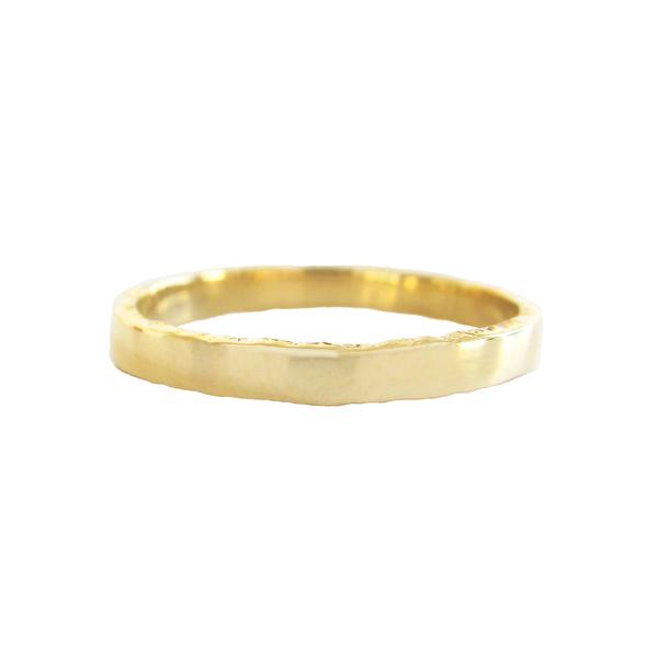 Men's Coastline Ring in 14K Yellow Gold