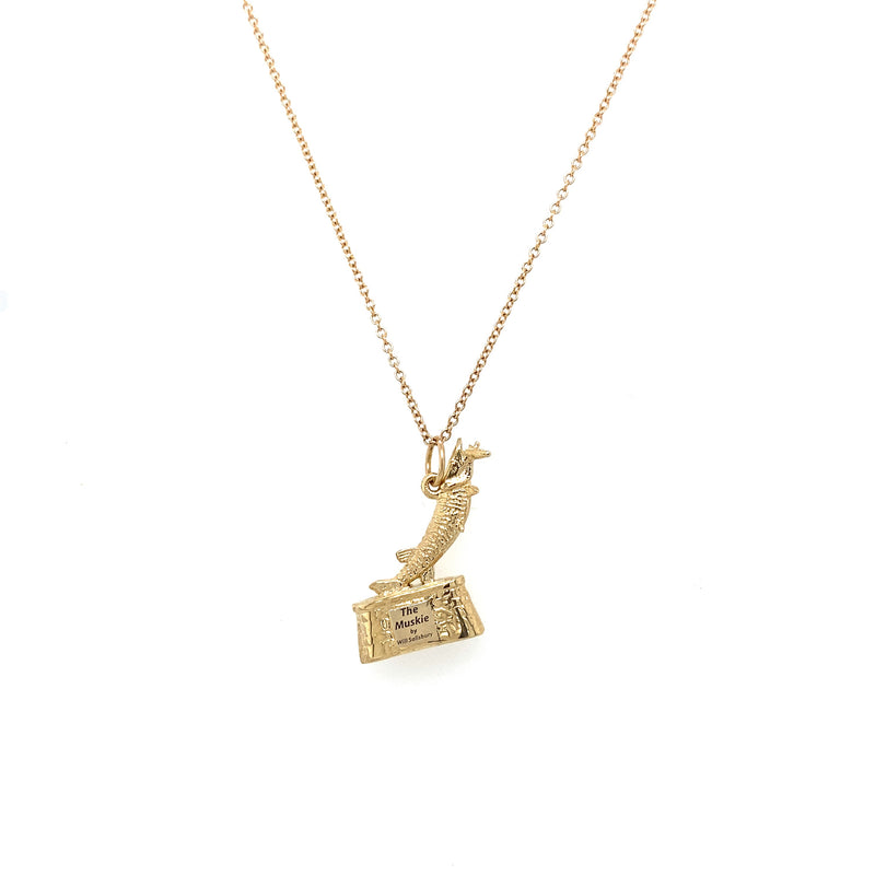 "The Muskie" Statue Necklace