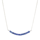 Classic Gemstone Bar Necklace