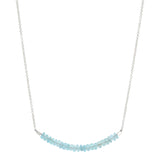 Classic Gemstone Bar Necklace
