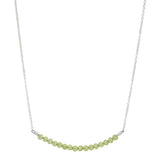 Classic Gemstone Bar Necklace