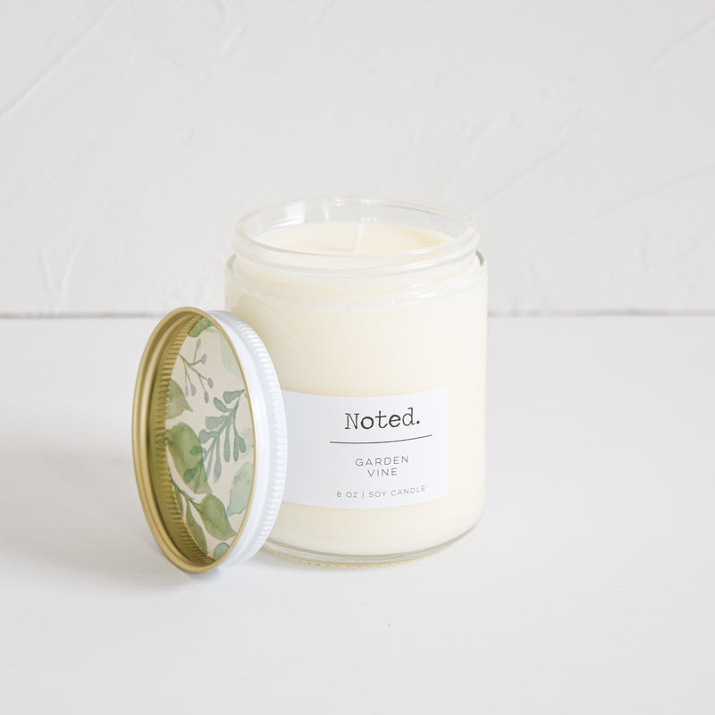 Garden Vine Jar Candle