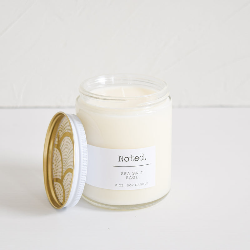 Sea Salt Sage Jar Candle