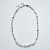 Oval Herkimer Diamond Necklace