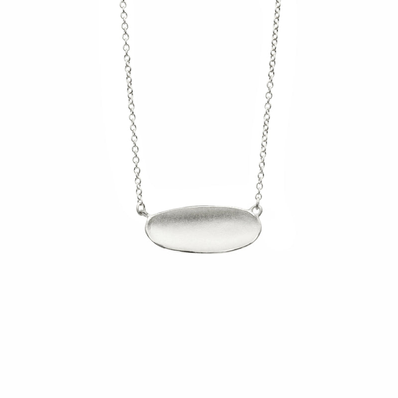 Large Single Reflection Pendant Necklace