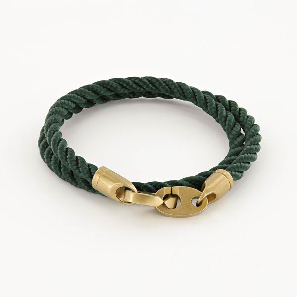 Journey Double Rope Bracelet (Evergreen)