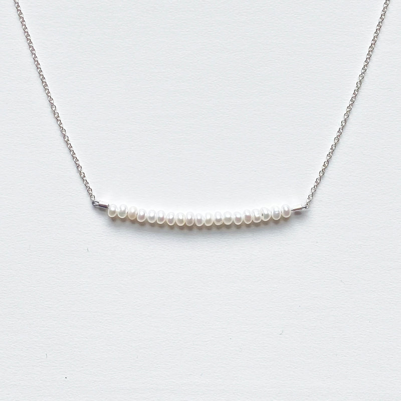 Pearl Bar Necklace