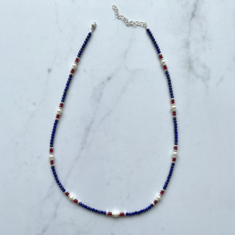 Valina Sterling Silver Necklace With Blue Topaz Pendant | KT Diamond  Jewelers