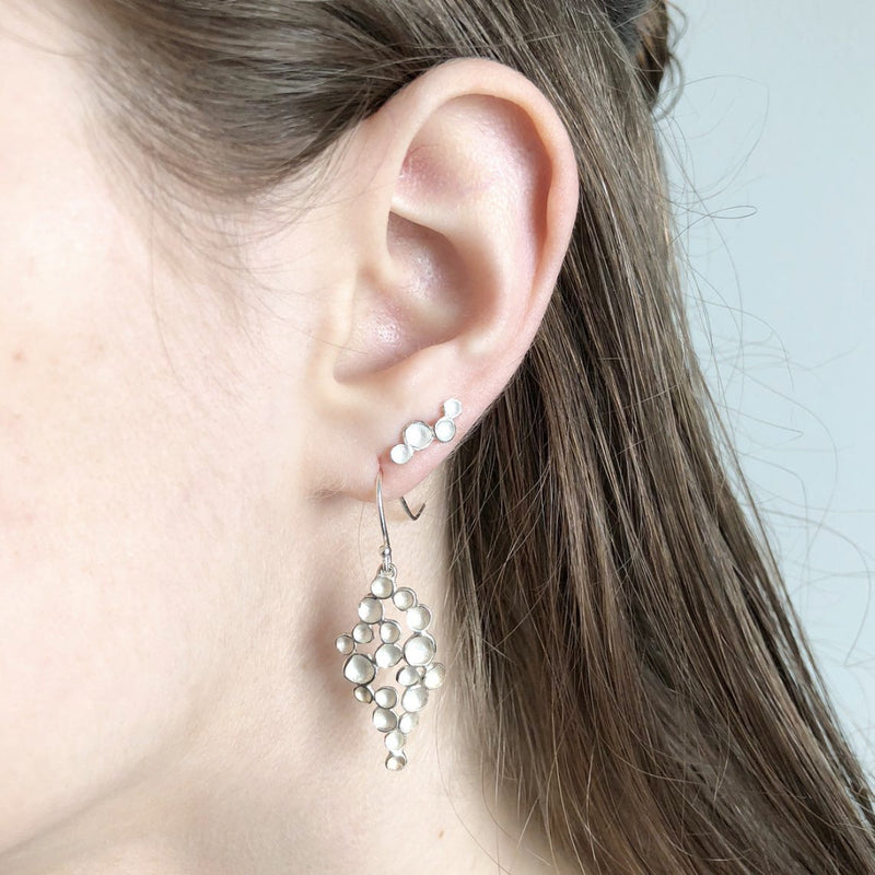 Ripple Pod Post Earrings