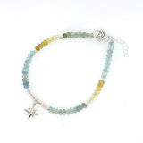 Gemstone Compass Rose Bracelet