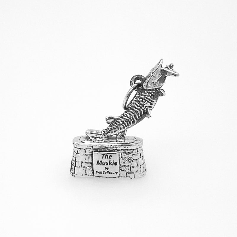 "The Muskie" Statue Charm