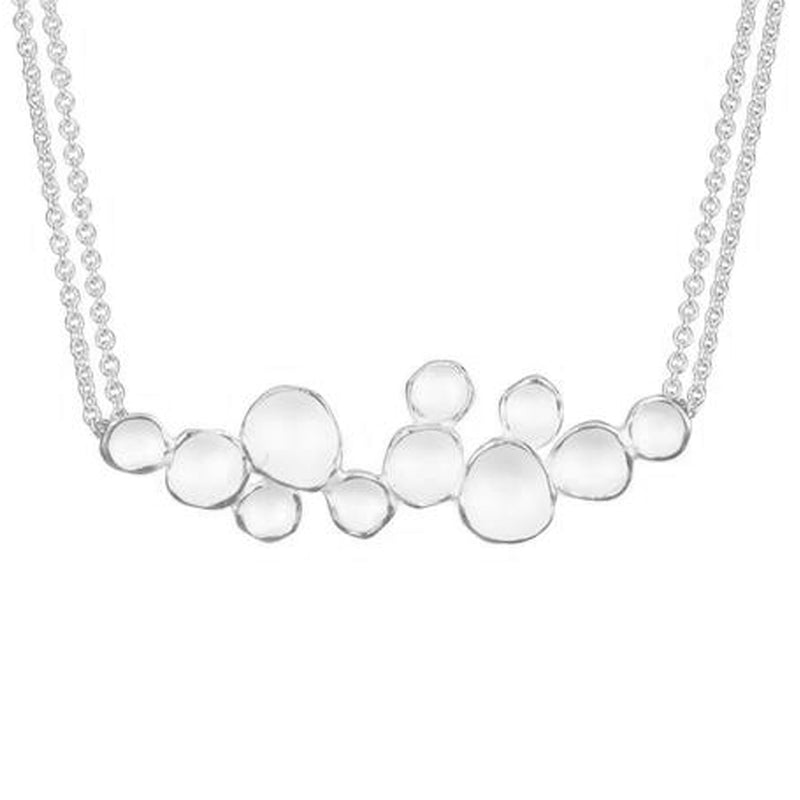 Large Cloud Pendant Necklace