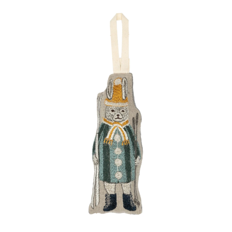 Slopes Bunny Ornament