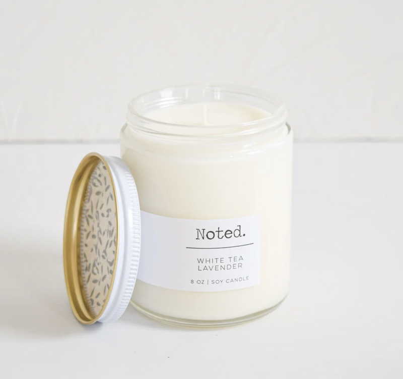 White Tea Lavender Jar Candle