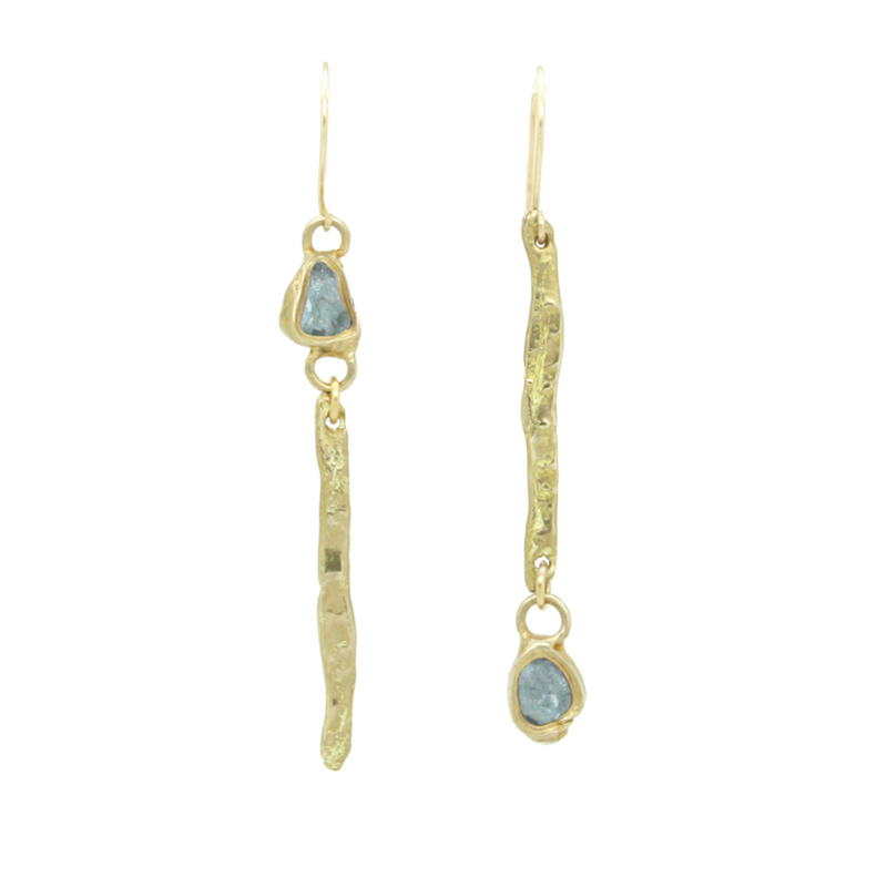 llumination Earrings (Aquamarine)