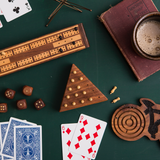 Sheesham Indian Rosewood Triangle Peg Game