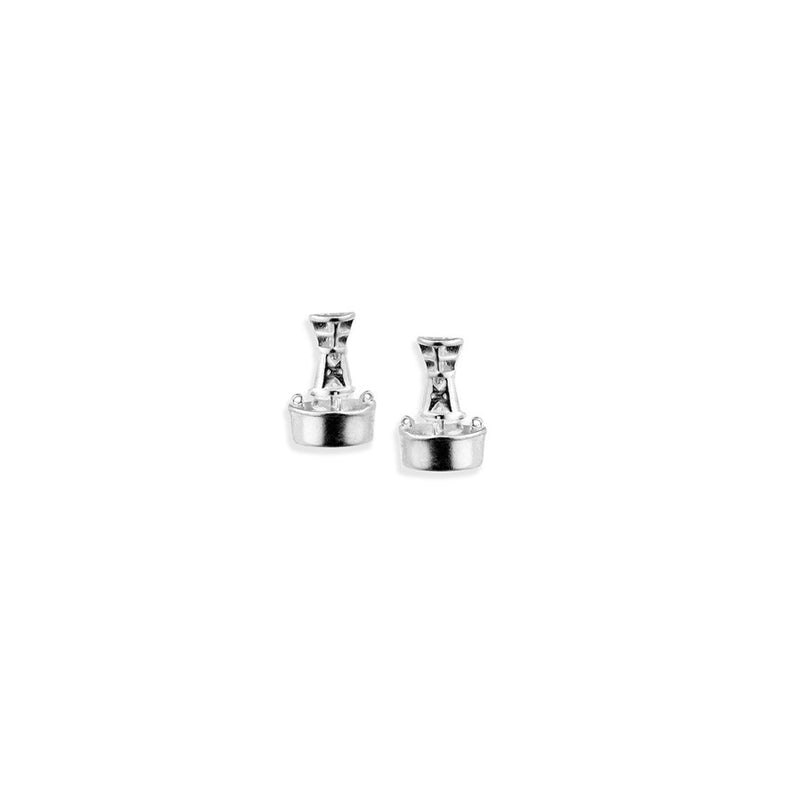 Channel Marker Stud Earrings