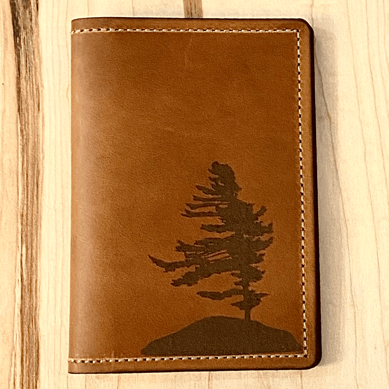 Windswept Pine Passport Wallet