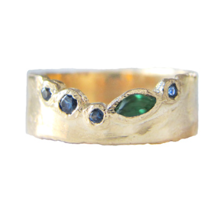 Passage Thousand Islands Ring in 14K Yellow Gold