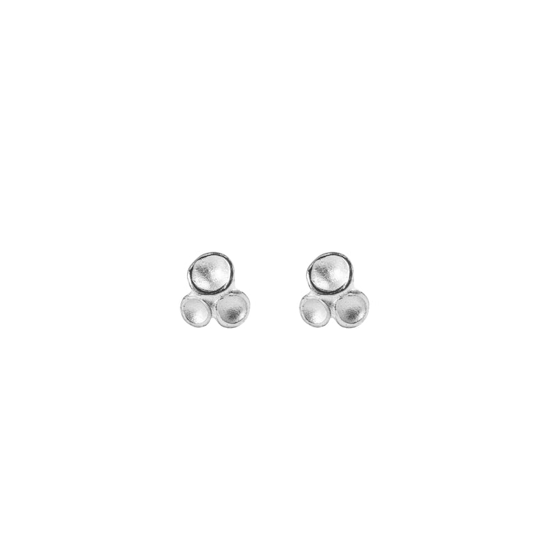 Petite TriPod Stud Earrings