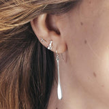 Tiny Cleat Stud Earrings