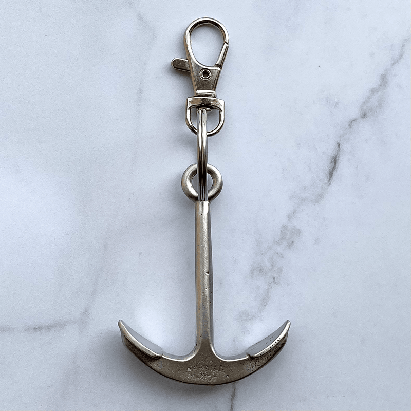 Anchor Pewter Keychain