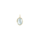 Organic Set Gemstone Charm