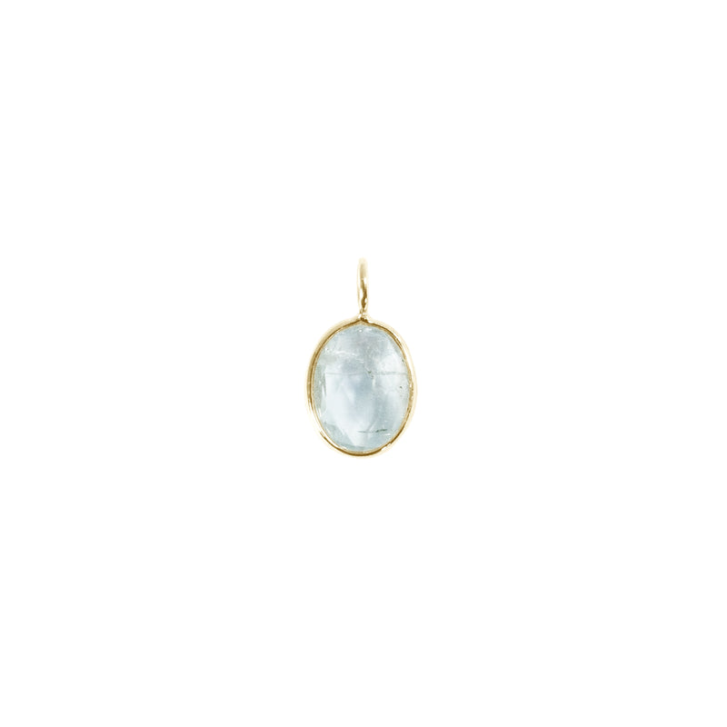 Organic Set Gemstone Charm