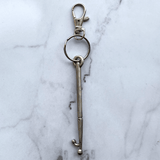 Boat Hook Pewter Keychain