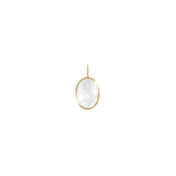 Organic Set Gemstone Charm