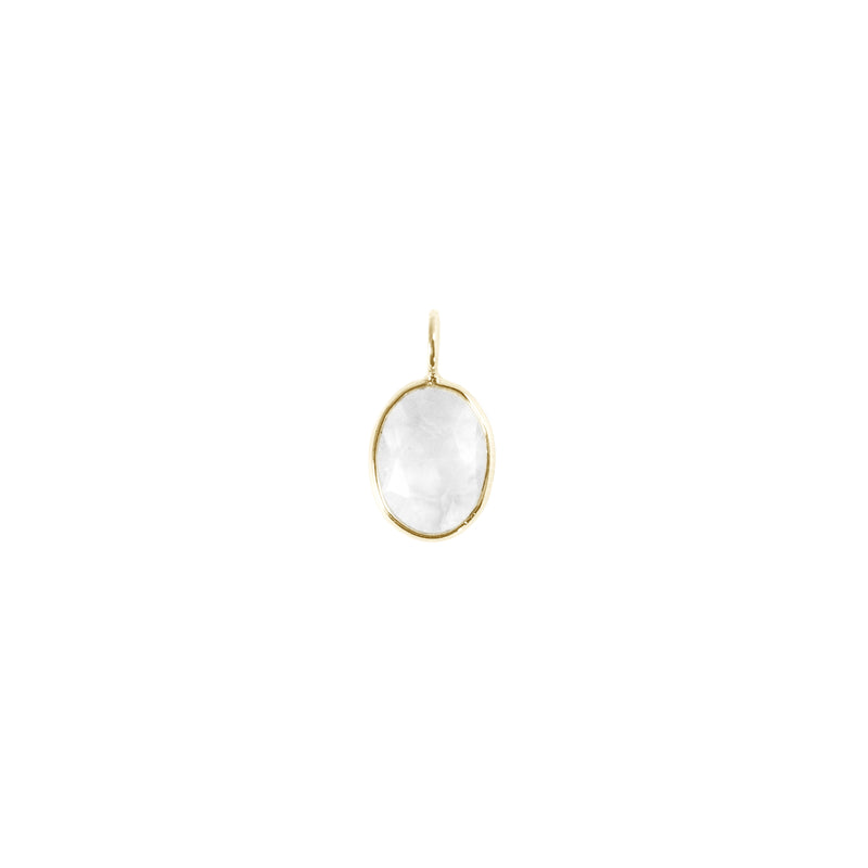 Organic Set Gemstone Charm