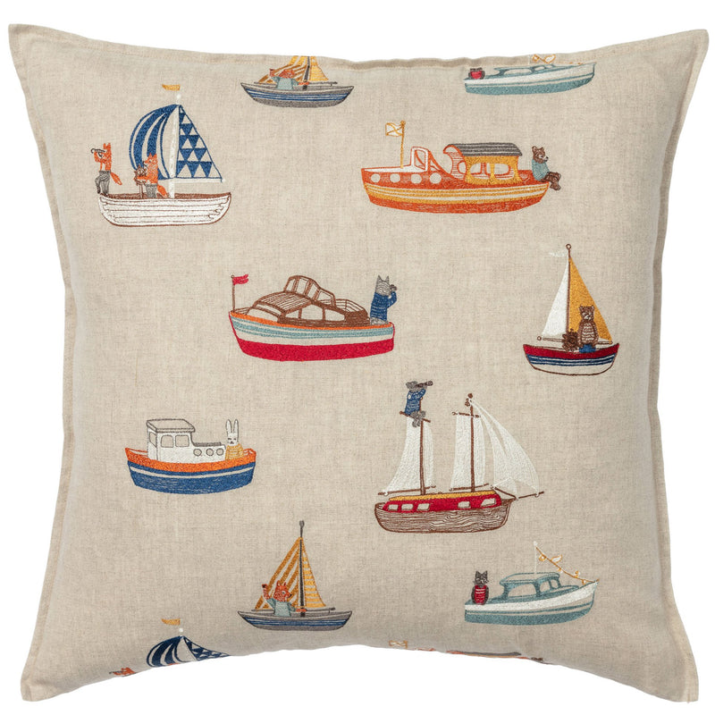 Throw Pillow (Boats)
