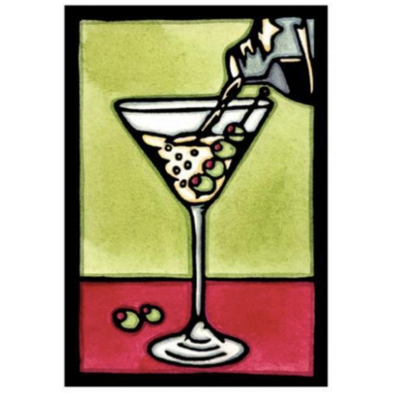 Greeting Card (Dirty Martini)
