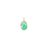 Organic Set Gemstone Charm