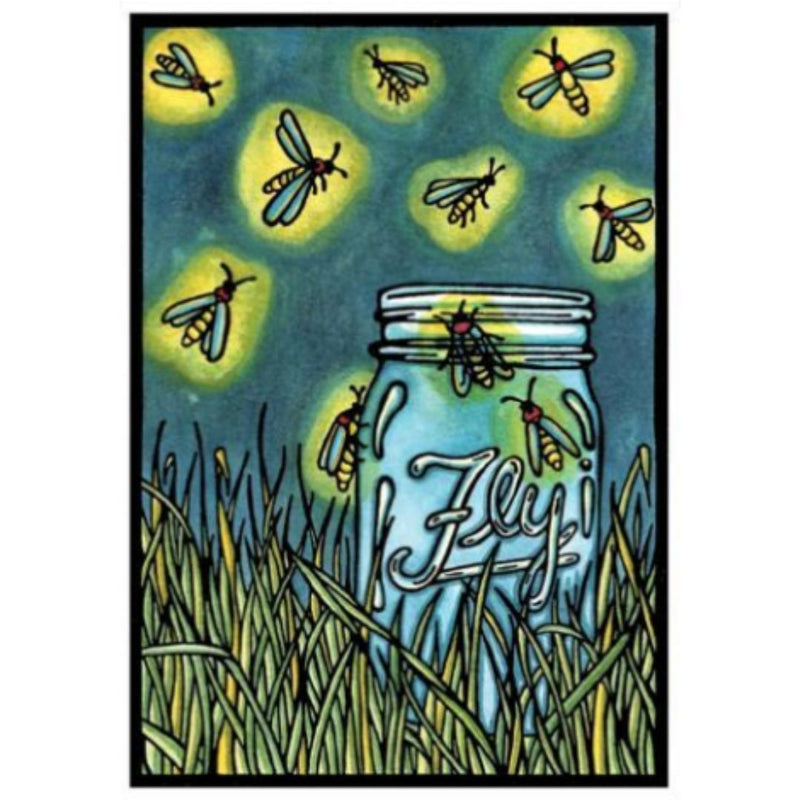 Greeting Card (Fireflies)